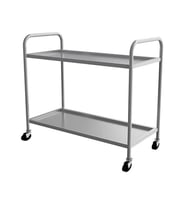Empero EMP.2.SV.02 Krom Servis Arabası - 2 Katlı - 55x86x90 cm