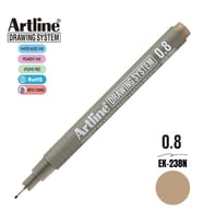 ARTLINE 238N DRAWİNG SYSTEM ÇİZİM KALEMİ 0.8 mm PALE GREY
