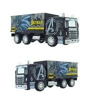 Batman Figür Temalı Oyuncak Metal Tır Batman Sevenlerin Oyuncak Metal Tır'ı 14cm.  (Siyah)