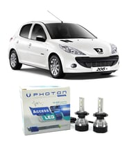 Peugeot 206+ Kısa Far Ampulü H7 Access Yeni Seri Beyaz 2009-2013
