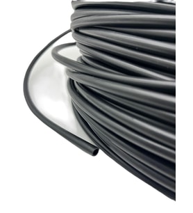 Contacall 5 mm iç çap 6mm dış çap Siyah Hortum 25 metre