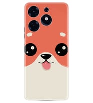 Tecno Spark 10 Pro Kılıf Silikon Desen Özel Seri Sevimli Köpek 1731