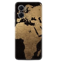 Xiaomi Redmi Note 11E Kılıf Silikon Desen Özel Seri Map Planet 1656