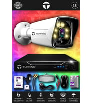 TURKNO 1 Kameralı Karie 1 Dış Kamera Set 100 GB HDD Full HD Renkli Gece Görüşlü Güvenlik Kamerası Sistemi