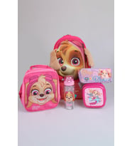 x Dekomus Lisanslı Paw Patrol Küçük Boy Anaokul,Beslenme ve Kalem Çantası,Beslenme Kabı,Matara Seti