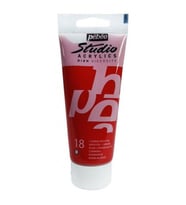 Pebeo Studio Akrilik Boya 100 ml. 18 Naphtol Carmine 