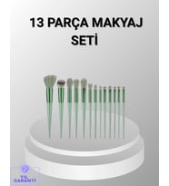 13 Parça Makyaj Fırça Seti – Ergonomik, Dökülme Yapmayan, Taşınabilir