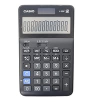 Casio J-120F 12 Hane Masa Üstü Hesap Makinesi
