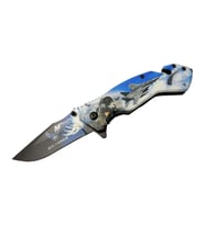 Mtech 4 23 4 Air Force Kurtarma / Kamp Çakı 20cm - Yarı Otomatik, Kemerlikli, Cam Kırma Ve İp Kesme Aparatlı