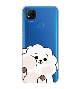 Xiaomi Redmi 9C / 10A Uyumlu Sevimli Karakter Tasarımlı Şeffaf Telefon Kılıfı