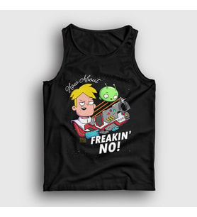 Presmono Unisex Siyah Freakin No Gary Final Space Atlet 434990tt