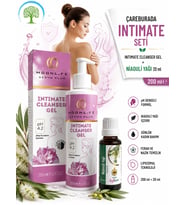 Moonlife - İntim Temizlik Jeli 200 Ml (pH 4.2) & Softem Niaouli Yağı 20 ml