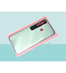 Tecno Spark 7 Pro (KF8) Uyumlu FULL KASA Arka Kapak Batarya Kapağı - YEŞİL