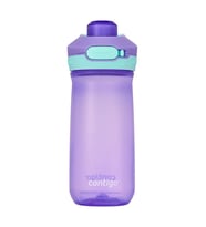 Contigo Jessie Tritan Bas İç Kapaklı Çocuk Suluğu 420ml Lila 2225286
