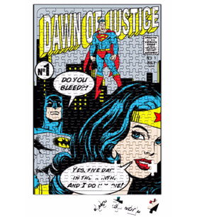 Batman Ve Süperman Puzzle 240 Parça Yapboz
