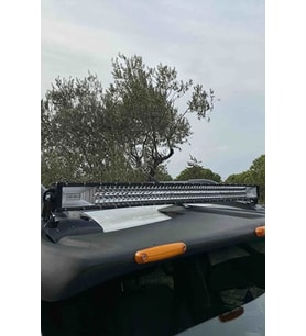 540Watt 105 Cm 5 Modlu Çift Renk 3 Sıra ATV Offroad Tekne Aydınlatma LED Bar Lamba