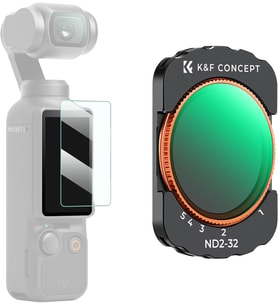CONCEPT ND Filtre, DJI Osmo Pocket 4/3 ile uyumlu