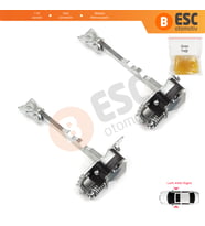 Renault Megane MK3 DZ0/1 Coupe 2008-2016 804309044R İçin 2 EA Ön Sağ ve Sol Kapı Gergi Yayı