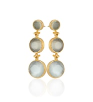 Kadir Jewellery 22 Ayar Altın Kaplama Vintage Küpe -El İşçiliği Ve Hipoalerjenik Küpe