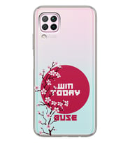Huawei Sakura Today Tasarımlı Şeffaf Telefon Kılıfı