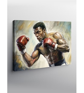 Kanvas Tablo Muhammed Ali Boksör