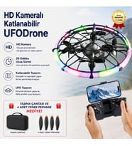 Drone HD Kameralı Katlanabilir Brushless Motorlu UFO