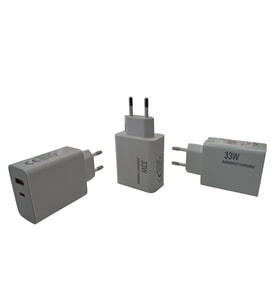 FOR LINE Usb+Type-c Girişli 33w PD Şarj Cihazı, Adaptörü