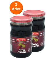 Kardeşler Üzüm Pekmezi (%100 Üzüm) Cam Kavanoz 600 G x 2 Adet