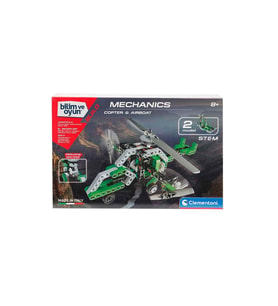 Clementoni-Mekanik Laboratuvarı Copter&Airboat Cle-64299