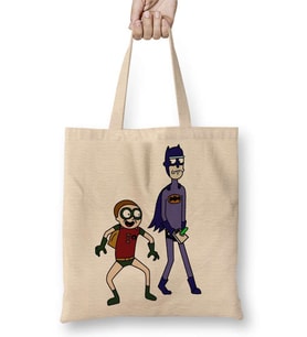 BatRick e Robin Morty Bez Çanta Uzun Saplı