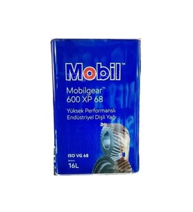 Mobilgear 600 XP 68 Endüstriyel Dişli Yağı - 16 Lt.