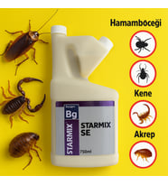 BG Starmix SE 750ml Hamamböceği Tahtakurusu Böcek Akrep Pire İlacı