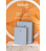 Tibbon Note 8 Li 4 Midi & 4 Maxi Defter Dikişli 8'li