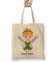 Tinker Bell Pixel Character Bez Çanta Uzun Saplı