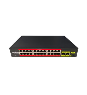 POE-2421SFP-300W 24 PORT 10/100+2X GIGABIT UPLINK +1XSFP RACKMOUNT SWITCH (REALTEK CHIPSET)