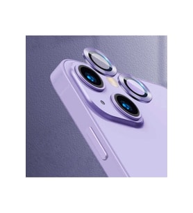 Apple iPhone 13 Mini Uyumlu Zore CL-07 Kamera Lens Koruyucu (Mor)