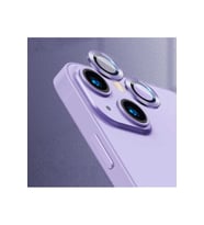 Apple iPhone 13 Mini Uyumlu Zore CL-07 Kamera Lens Koruyucu (Mor)