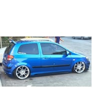 Hyundai Getz Yan Marşpiyel 🚘  Dayanıklı Plastik, Sportif Tasarım, Kolay Montaj (Standart)