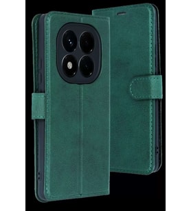 Redmi Note 15 4G Trend S Plus Kapaklı Kılıf - Yeşil