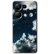 Redmi Note 13 Pro 4G Kılıf HD Desen Baskılı Kılıf - Gece Gökyüzü