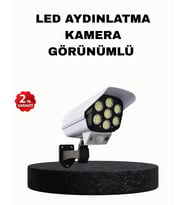 Güneş Enerjili Güvenlik Işığı Dış Mekan 5 Eksen Ayarlı Ve Pır Hareket Sensörlü