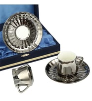Vitale Platin 2'li Kahve Fincanı Takımı MTFK.0055