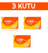 C_ia Lis 5mg 28 Tablet, 3 KUTU Orjinal Gü.ç.lendirici