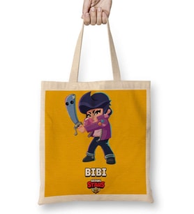 Brawl Stars Bibi Bez Çanta Uzun Saplı
