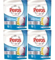 Peros Pratik Matik Çamaşır Deterjanı Kapsülü - Tableti 104 Adet Beyazlar (4PK*26)