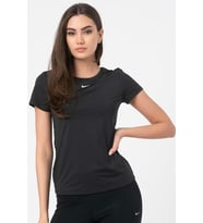 Nike Dri Fit Training One Slim Tshirt Black Kadın Antreman Tişörtü Siyah