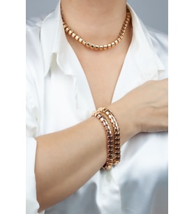 Gold Kolye Bileklik Set