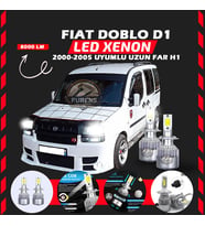 Fiat Doblo D1 2000-2005 Uzun Far Uyumlu Şimşek Etkili Led Xenon Performance Series H1