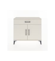 Arges Şifonyer Tek Raflı Tek Çekmeceli 2 Kapaklı 88x30x80 Aytaşı-Aytaşı