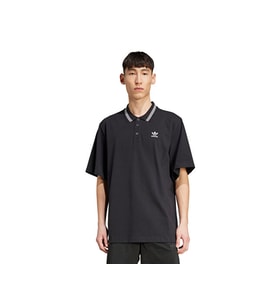 adidas Loose Polo Erkek Günlük Tişört JW5897 Siyah
